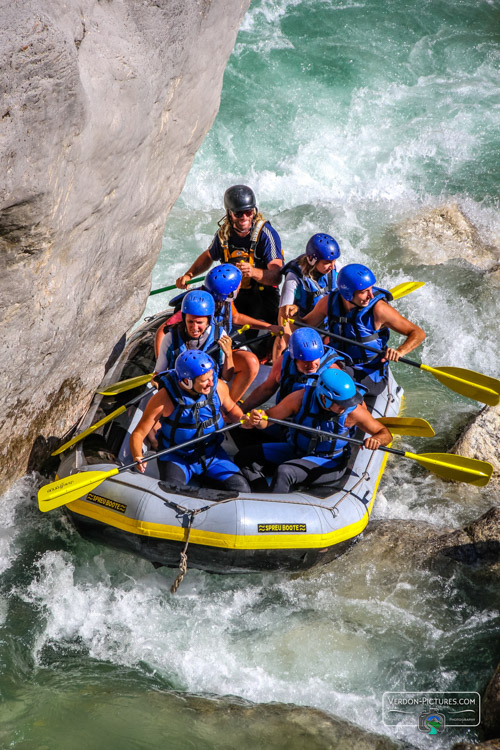 photo raft rafting verdon